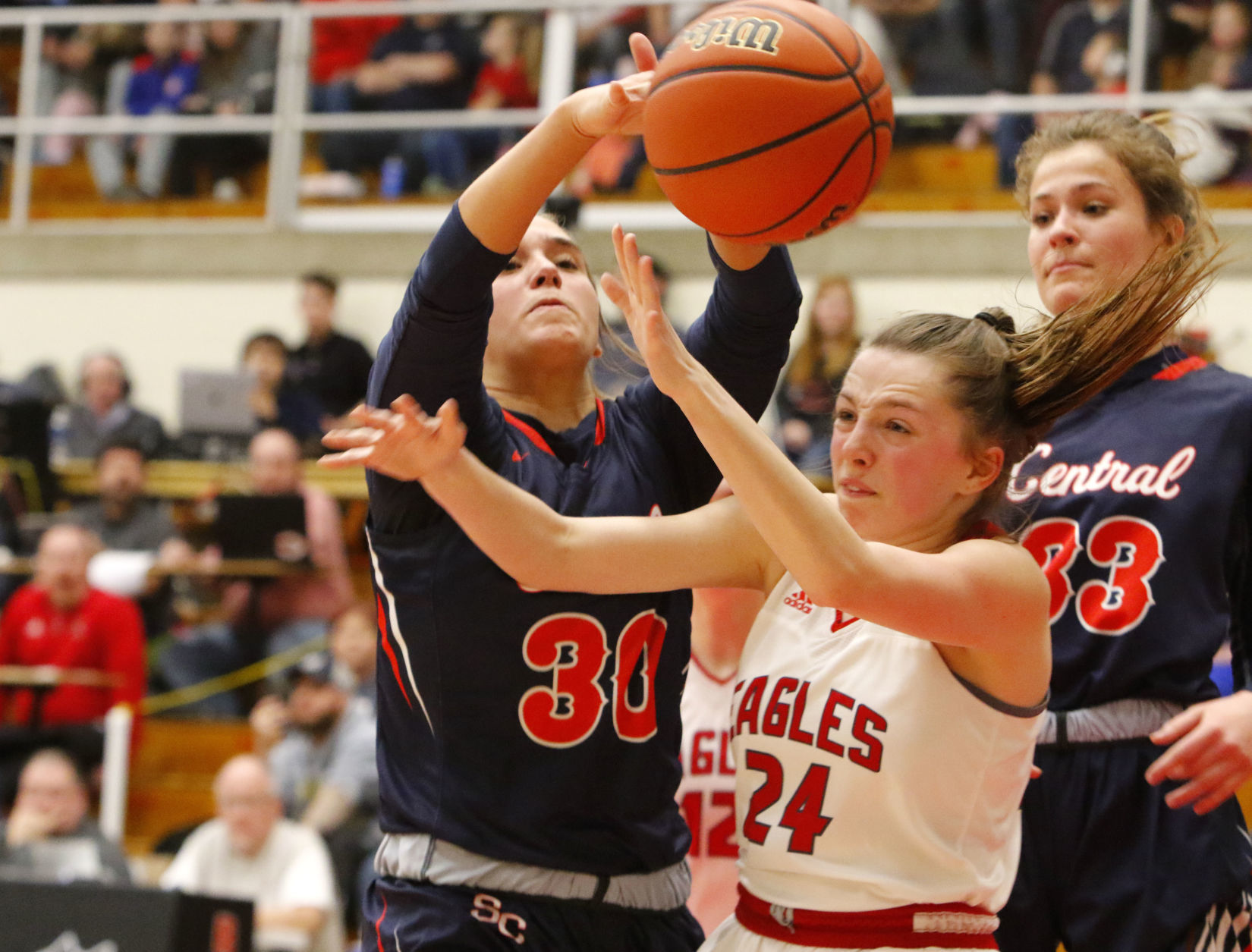 Gallery: 2A girls basketball semistate: South Central vs. Frankton
